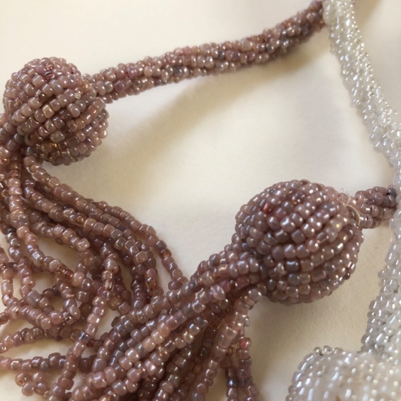 Belt or Necklace Wrap, Beaded & Tasseled, Choose Your Color main image 8